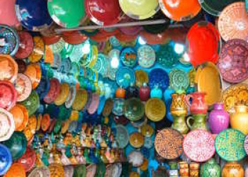 Marrakesch Töpferwaren 