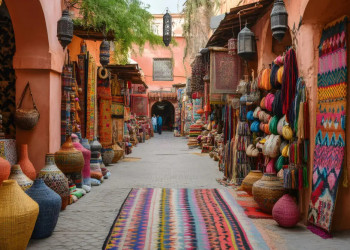 Marktbesuch in Marrakesch 