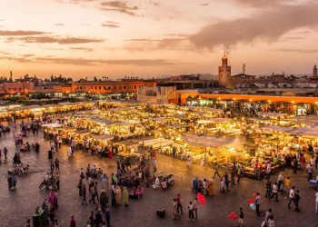 Marktplatz in Marrakesch 