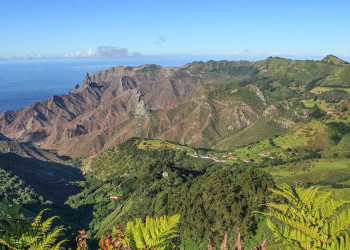 Küste auf St Helena Island 