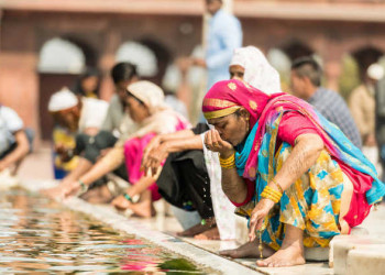 Jama Masjid Moschee, New Delhi 