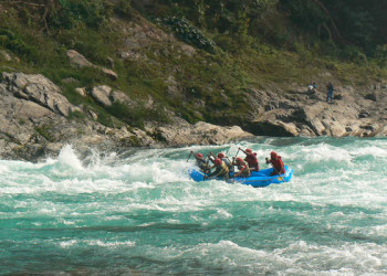 Rafting auf dem Ganges 