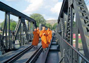 Die "Brücke am Kwai" 