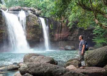 Wasserfall im Nationalpark Khao Yai 