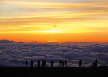 Sunset auf dem Haleakala
