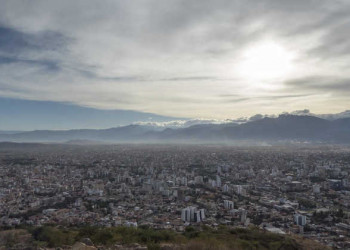Blick über Cochabamba 