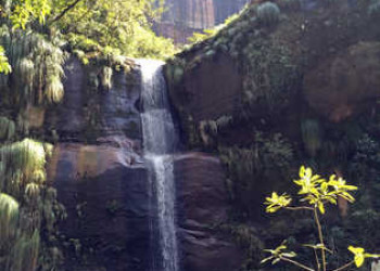 Wasserfall im Nationalpark Amboro 