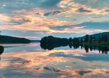 Dämmerung bei Granö Beckasin 