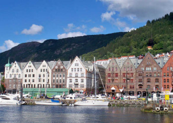 Hafen von Bergen 