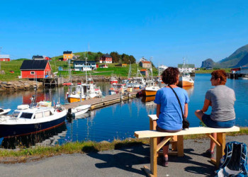 Im Fischerdorf Nykvaag 