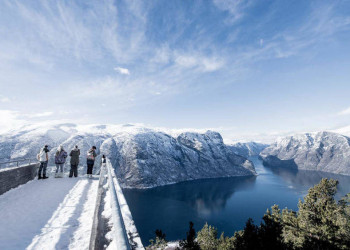 Ausblick auf Norwegens Fjorde 