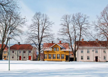 Gränna im Winterkleid 