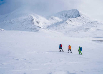 Auf Schneeschuhen durch den Rondane