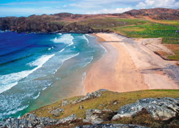 Strandidylle auf den Äußeren Hebriden 