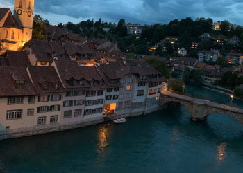 Abendstimmung in Bern 