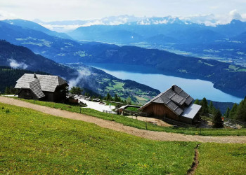 Blick auf den Millstätter See 