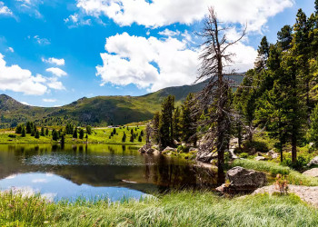 Windebensee an der Nockalmstraße 