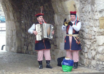 Traditionelle Musikanten 