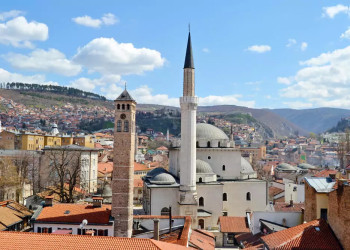 Blick auf Sarajevo 