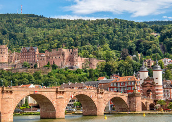 Blick auf das Heidelberger Schloss 