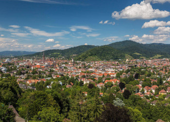 Blick auf Freiburg 