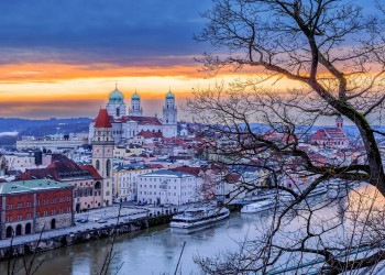 Passau am Abend 