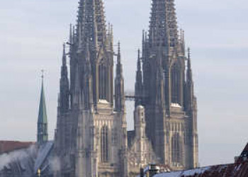 Blick auf den Regensburger Dom 