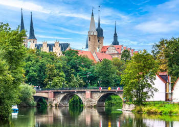 Blick auf den Merseburger Dom 