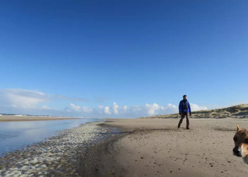 Strandwandern auf Texel / @ Wolfgang Schwartz 