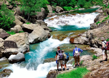 Der Río Ara im Bujaruelotal 