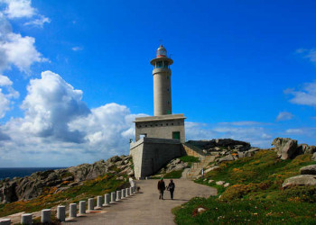 Leuchtturm am Camiño dos Faros 