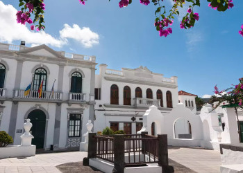 Hauptplatz in Haría 