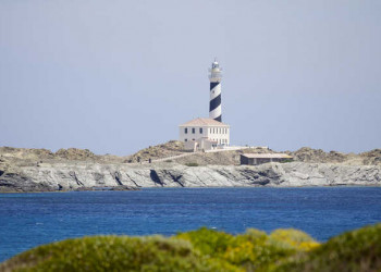 Küstenregion südlich von Favàritx, Blick zum Faro 