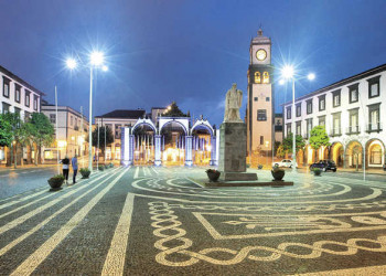 Platz "Gonçalo Velho" in Ponta Delgada 