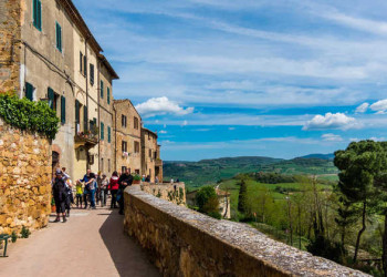 Stadtmauer von Pienza 