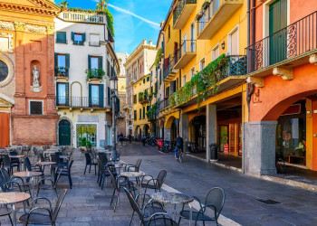 Ansicht der Piazza dei Signori 