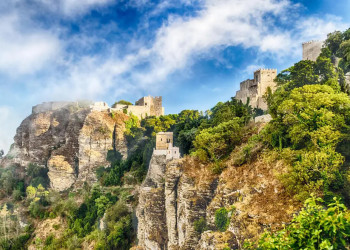 Burg in Erice 