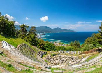 Antikes Theater in Limenas 