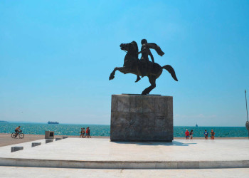 Thessaloniki, Denkmal Alexander des Grossen 