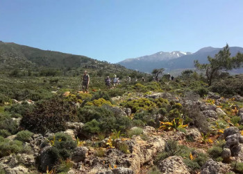 Wanderung bei Loutro im Süden Kretas 