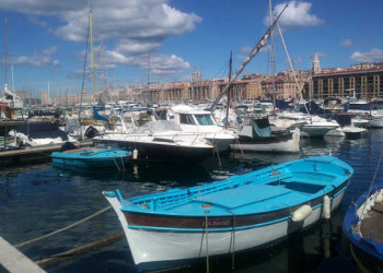 Am Hafen von Marseille 