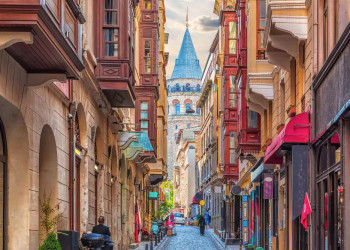 Blick auf den Galata