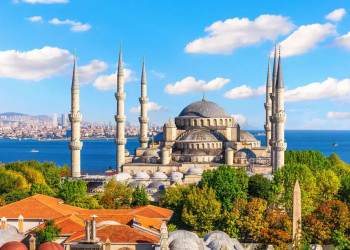 Sultan Ahmet Moschee in Istanbul (Blaue Moschee) 