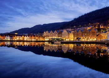 Die ehrwürdige Hafenstadt Bergen, unser Sprungbrett zum Fjell