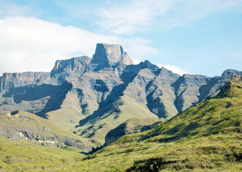 Die beeindruckenden Felsformationen der Drakensberge