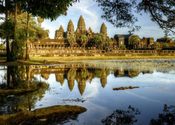 Die Tempel von Angkor Wat in Kambodscha