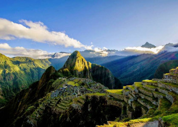 Ausblick auf das sagenumwobene Machu Picchu