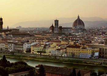 Panorama von Florenz mit der Domkuppel