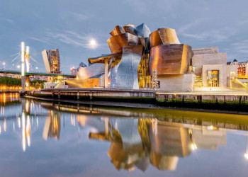 Spektakulär: das Guggenheim-Museum in Bilbao