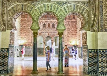 Maurisches Erbe: der Alcázar in Sevilla